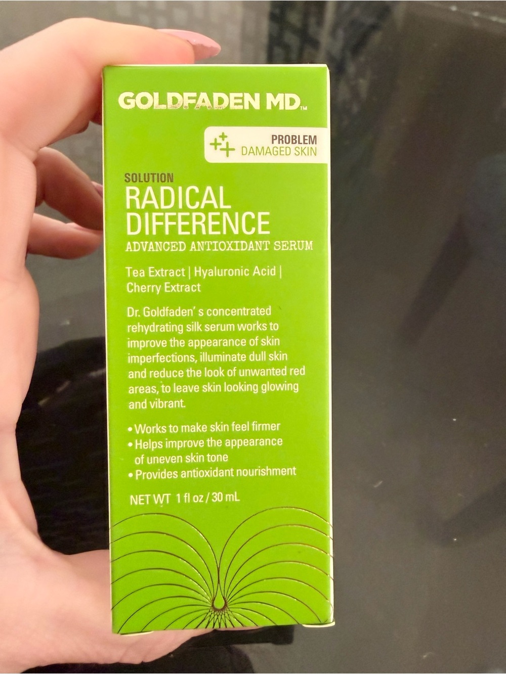 Goldfaden MD Radical Difference Antioxidant Serum - Green
